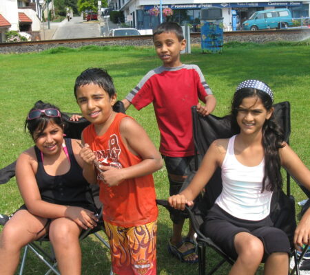 3. Punjabi Kids at White Rock picnic