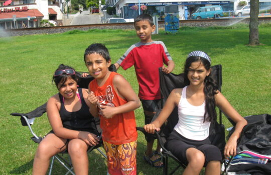 3. Punjabi Kids at White Rock picnic